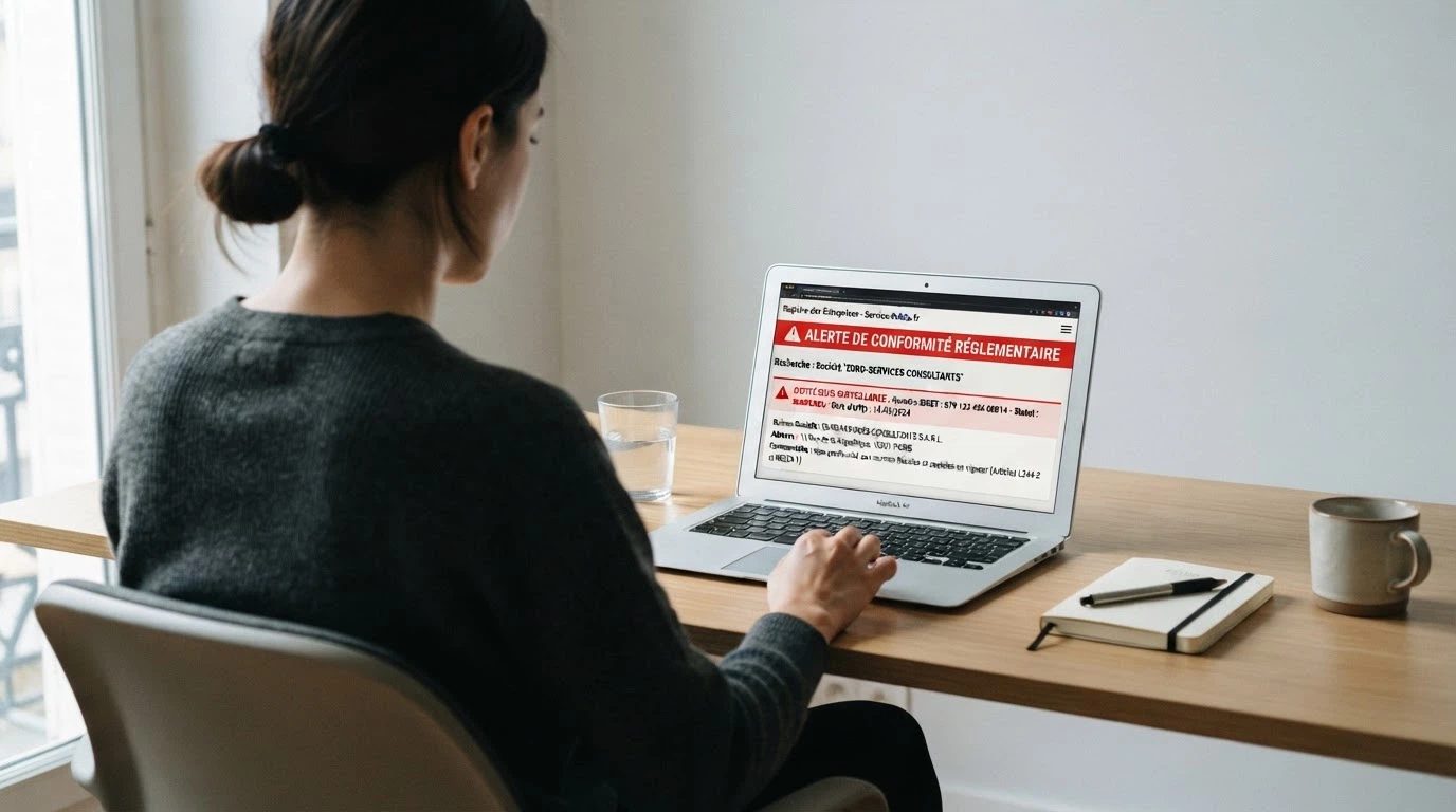 Page d'accueil du site de l'ANJ avec un bandeau d'avertissement sur les risques des casinos en ligne illégaux