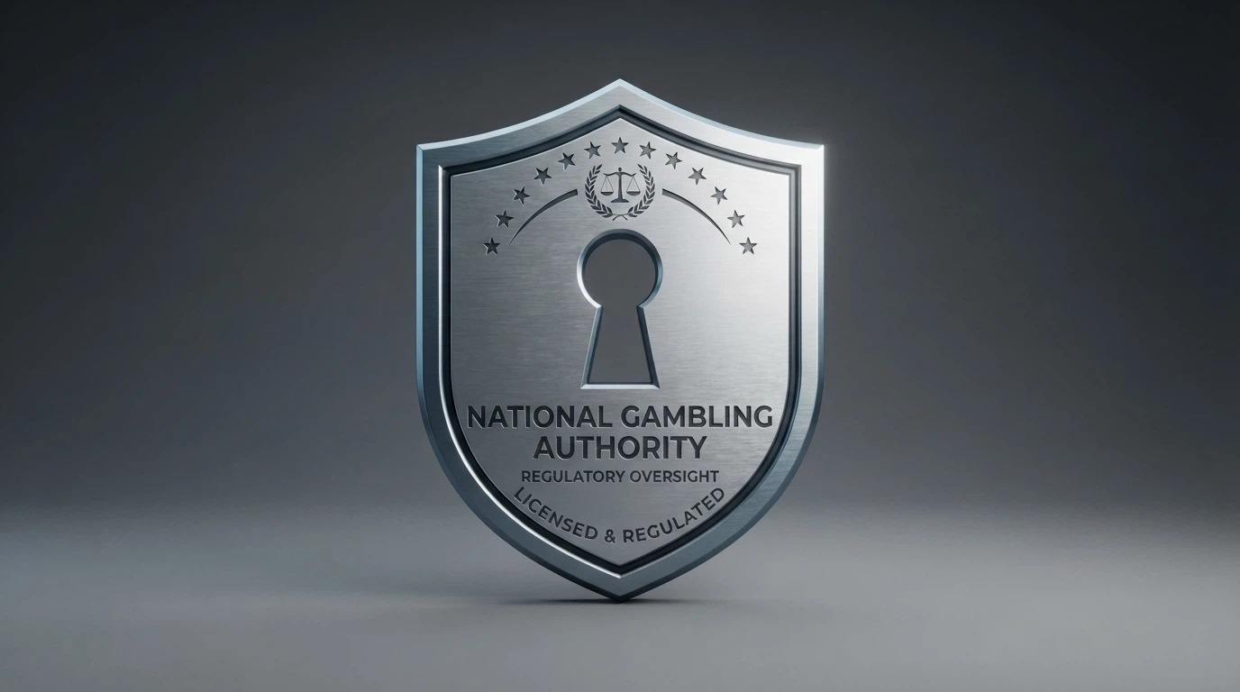 Logo de l'Autorité nationale des jeux sur fond blanc, avec la mention « Autorité nationale des jeux » lisible