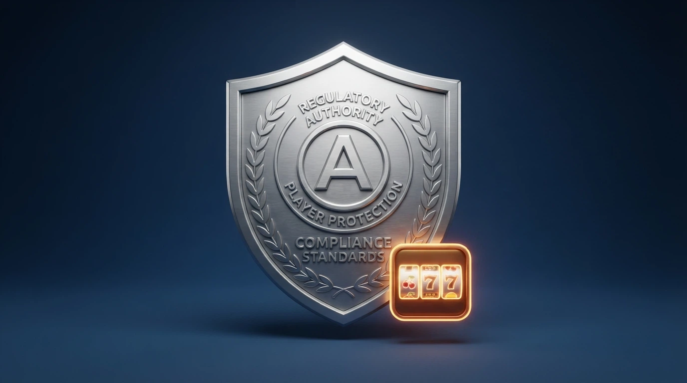 Le logo officiel de l'ANJ sur un fond bleu institutionnel, sobre et factuel