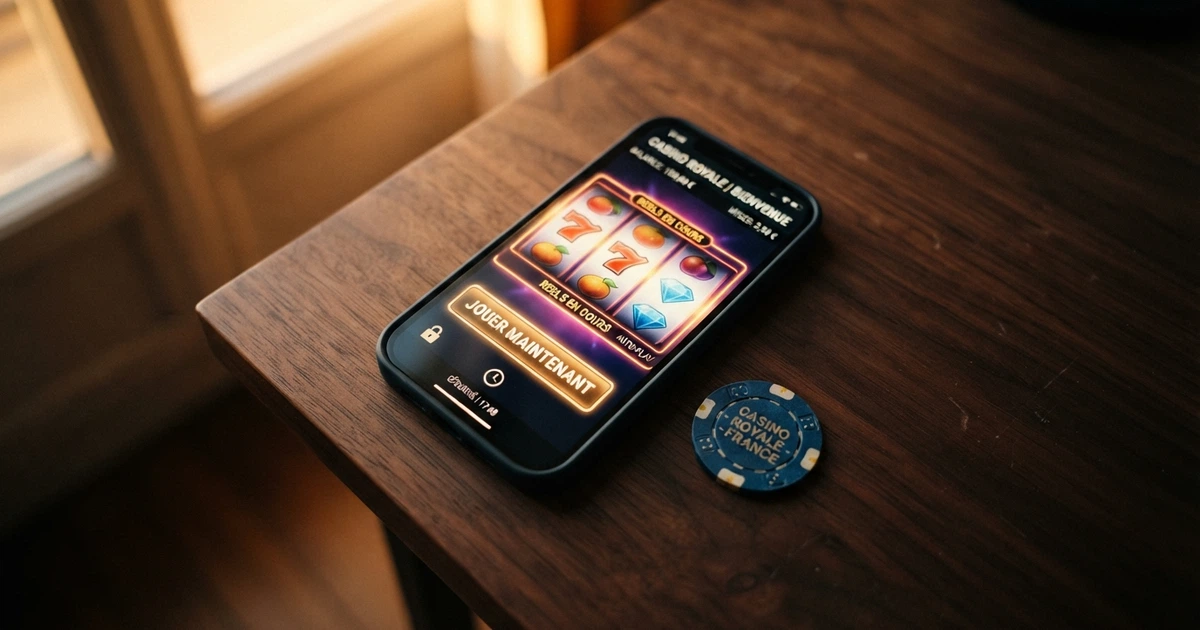 Interface d'un casino en ligne affichant un bouton « retrait instantané » à côté d'une icône de cadenas et de l'horloge