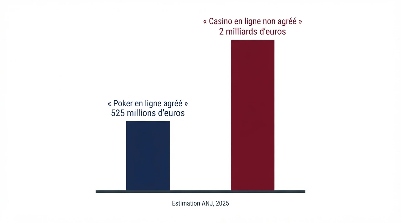 Un tableau comparatif ou une grille d'évaluation de casinos en ligne, avec des icônes représentant les critères : licence, bonus, catalogue, retrait