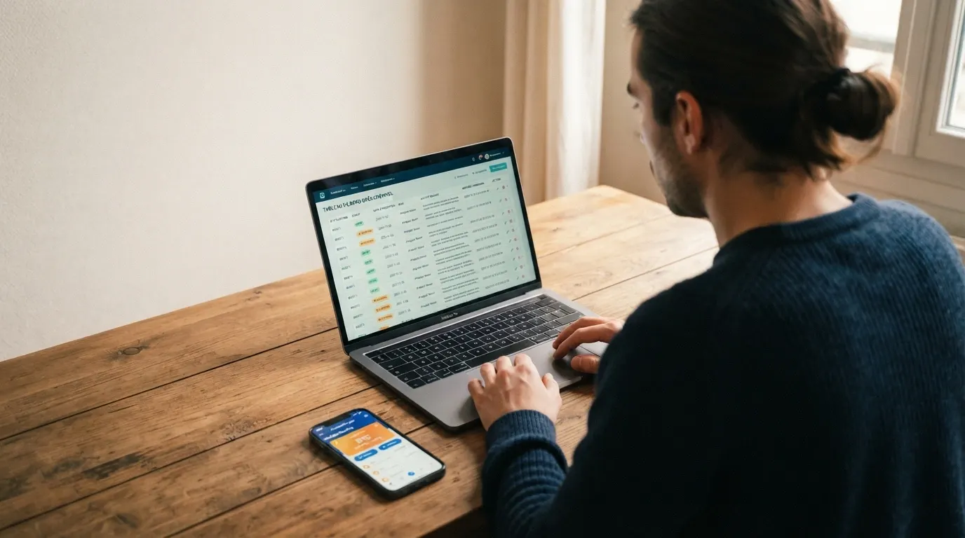 Tableau comparatif de casinos en ligne avec leurs licences offshore
