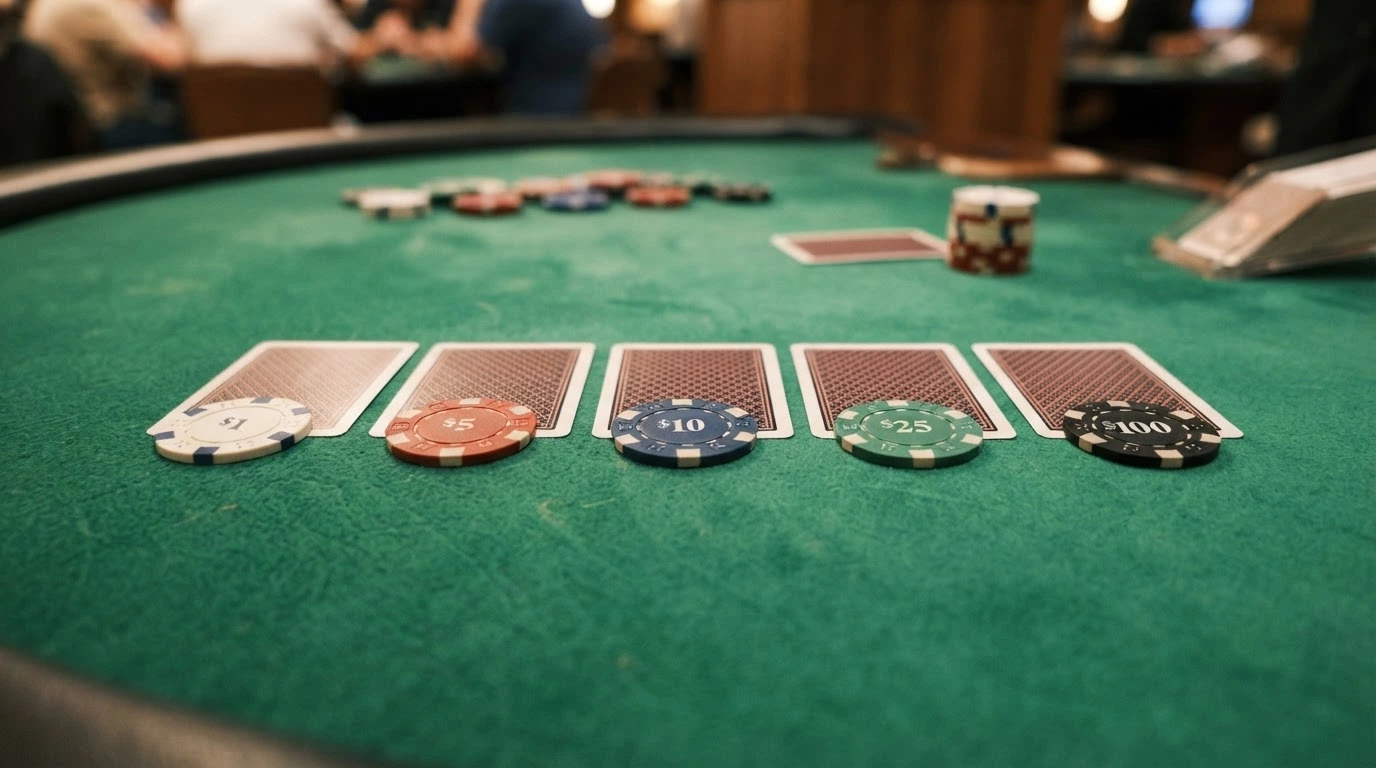 Tableau comparatif de casinos en ligne avec colonnes pour le bonus, les conditions de mise et la licence